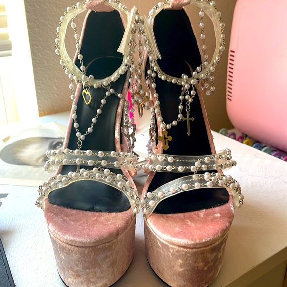 Sugar Thrillz Holy Revelation Platform Heels - Picture 2 of 3